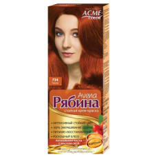 Крем-фарба для волосся Acme Горобина Avena № 734 Тіціан 161 г