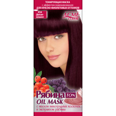 Тонувальна маска для волосся Acme Горобина Ton oil mask № 034 Дика вишня 41 г