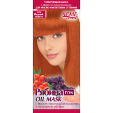 Тонувальна маска для волосся Acme Горобина Ton oil mask № 735 Мідний тиціан 41 г