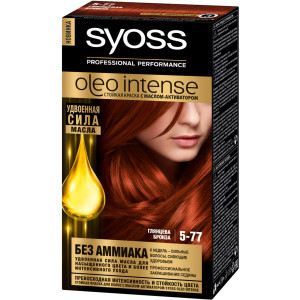 Фарба для волосся SYOSS Oleo Intense 5-77 Глянцева бронза 115 мл