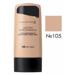 Тональна основа Max Factor Lasting Performance 105 Натурально-бежевий