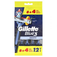 Одноразові станки Gillete Blue-3 12шт