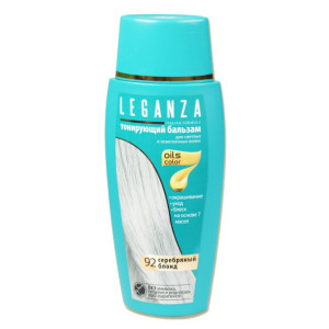Тонувальний бальзам для волосся Leganza № 92 Срібний блонд 150 мл