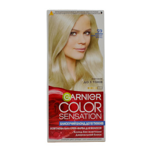 Фарба для волосся Garnier Color Sensation 910 Графітовий ультраблонд 110 мл