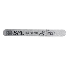 Пилочка мінеральна для нігтів SPL ZF-305 120/150 пряма сіра