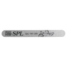Пилочка мінеральна для нігтів SPL ZF-304 150/240 пряма сіра