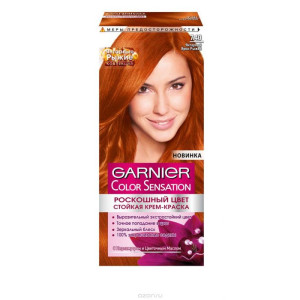 Фарба для волосся Garnier Color Sensation 7.40 Насичений мідний 110 мл