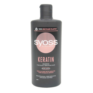 Шампунь SYOSS Keratin Hair Perfection для ослабленого і ламкого волосся 440 мл