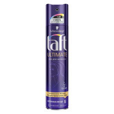 Лак для волосся Taft Ultimate (фіксація 6) 250 мл