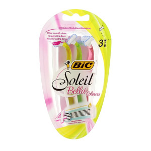 Набір станків для гоління без змінних картриджів BIC Soleil Bella Colours 3 шт