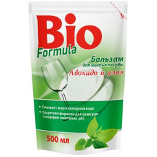 Бальзам для миття посуду Bio Formula Авокадо та Алое 500 мл