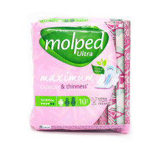 Гігієнічні прокладки MOLPED ultra normal deo 10 шт