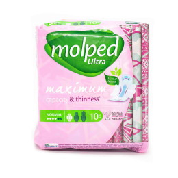Гігієнічні прокладки MOLPED ultra normal deo 10 шт