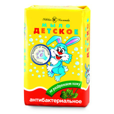 Дитяче тверде мило Невська Косметика Антибактеріальне 90 г
