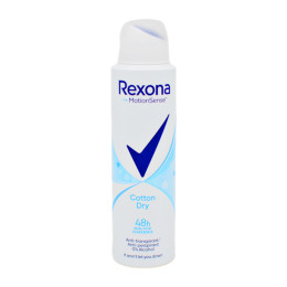 Дезодорант-антиперспірант спрей REXONA ЛЕГКІСТЬ БАВОВНИ150 г