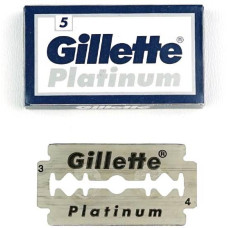 Двосторонні леза для гоління Gillette Platinum 5 шт
