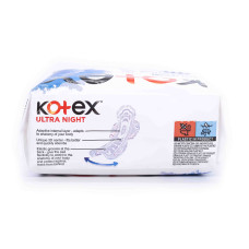 Гігієнічні прокладки Кotex Ultra Dry Night 7 шт