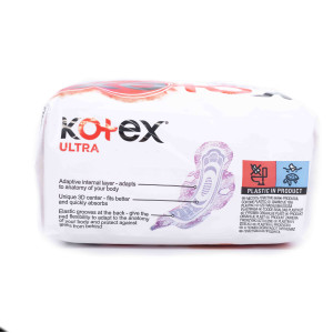 Гігієнічні прокладки Кotex Ultra Dry Super 8 шт-Фото-1