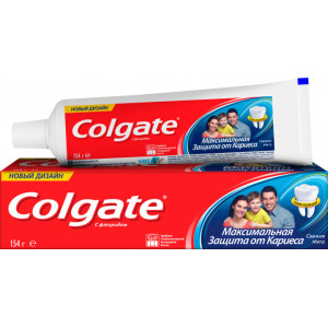 Зубна паста Colgate Максимальний захист від карієсу Свіжа м'ята 100 мл
