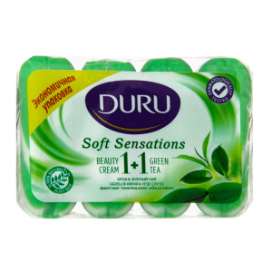Мило Duru 1+1 Soft Sensations Зелений чай 4 x 90 г