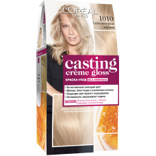 Крем-фарба для волосся без аміаку LOreal Paris Casting Creme Gloss 1010 Світло-світло-русявий попелястий 180 мл
