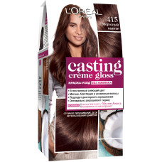 Крем-фарба для волосся без аміаку LOreal Paris Casting Creme Gloss 415 Морозний каштан 180 мл