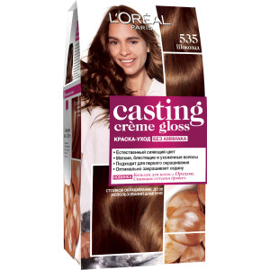 Крем-фарба для волосся без аміаку L'Oreal Paris Casting Creme Gloss 535 Шоколад 180 мл
