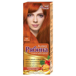 Крем-фарба для волосся Acme Горобина Avena № 131 Мідний шик 161 г
