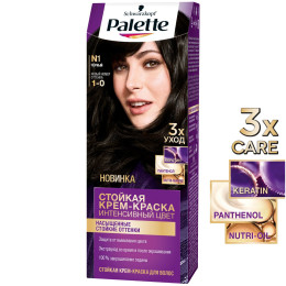 Фарба для волосся Palette N-1 (1-0) Чорний 110 мл