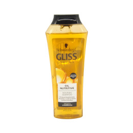 Шампунь Gliss Kur Oil Nutritive для сухого, пошкодженого волосся з посіченими кінчиками 250 мл