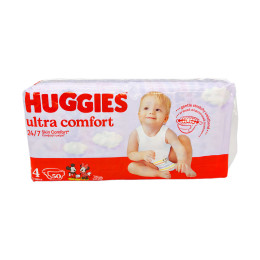 Підгузки Huggies Ultra Comfort Boy розмір 4 Jumbo 50 шт