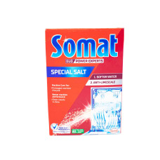 Сіль для миття посуду в посудомийній машині Somat потрійної дії 1500 г