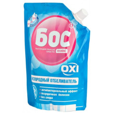 Вiдбiлювач гель кисневий для бiлих тканин БОС плюс Oxi 500 мл