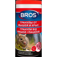 Гранули від мишей та пацюків Bros 250 г