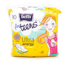 Гігієнічні прокладки Bella for Teens: Ultra Energy 10 шт