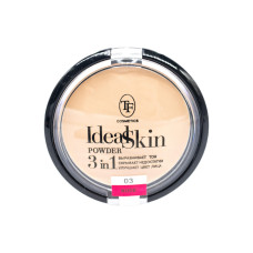 Компактна пудра для обличчя TF Cosmetics Ideal Skin Powder 3in1 СТР-14 № 03