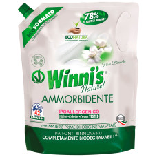 Гіпоалергенний кондиціонер-ополіскувач для прання з ароматом Білі квіти Winnis Ammorbidente Eco-formato Fiori Bianchi 1470 мл