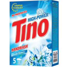 Пральний порошок для ручного прання Tino High-Power Fresh flowers Universal 350 г