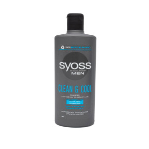 Шампунь SYOSS Men Clean & Cool для нормального та жирного волосся 500 мл