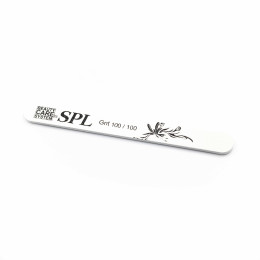 Пилочка мінеральна для нігтів SPL WF-201 100/100 пряма сіра