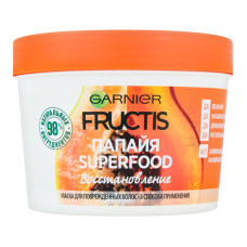 Маска для волосся Garnier Fructis Super Food Папая Відновлення для пошкодженого волосся 390 мл
