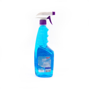 Засіб для миття вікон та скла з розпилювачем DOMIK expert Синій 750 мл-Фото-1