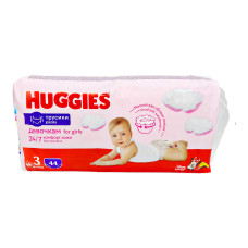 Підгузки-трусики Huggies Pants Girl розмір 3 6-11 кг 44 шт