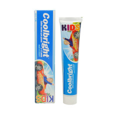 Дитяча зубна паста Coolbright Kids Boys для хлопчиків від 3-12 років 105 мл