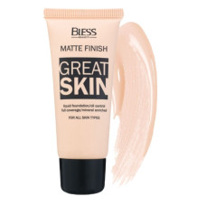 Тональний крем  Bless Beauty Matte Finish Great Skin № 01 Light Beige