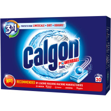 Таблетки для помякшення води і запобігання утворення накипу Calgon 3в1 30 шт