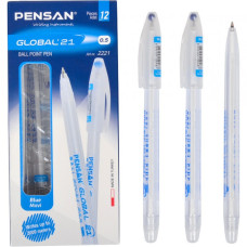 Ручка масляна Global 2221 синя
