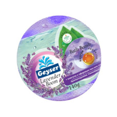 Geyser Бомба для ванн з капсулою ефірної олії лаванди Lavender Boom 140 г