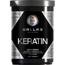 Крем-маска для волосся Dallas Keratin Professional Treatment з кератином і екстрактом молочного протеїну 1000 мл