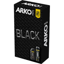 Подарунковий набір ARKO Men Гель для гоління Black 200 мл + Гель для душу Black 260 мл